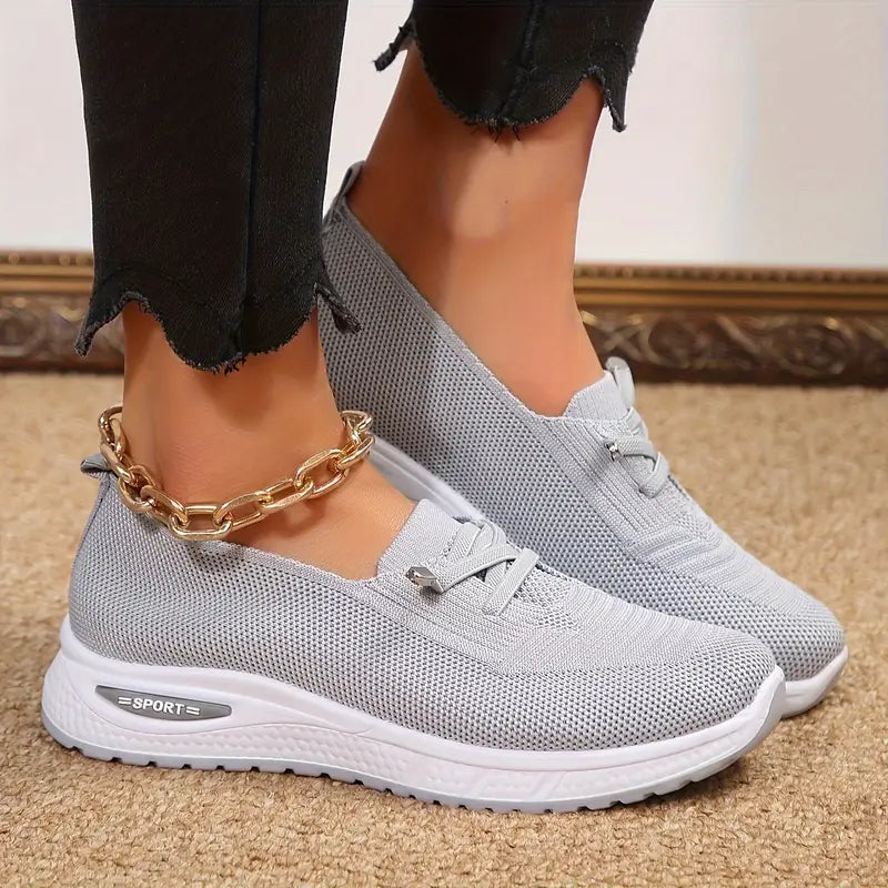 OrthoComfort™ Damskie oddychające trampki wsuwane do chodzenia