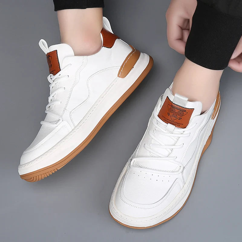 Sneakersy z prawdziwej skóry Noble Italiana