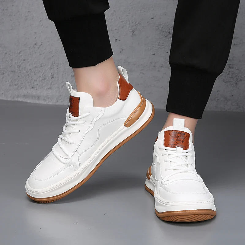 Sneakersy z prawdziwej skóry Noble Italiana