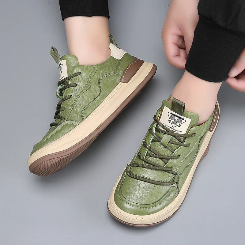 Sneakersy z prawdziwej skóry Noble Italiana