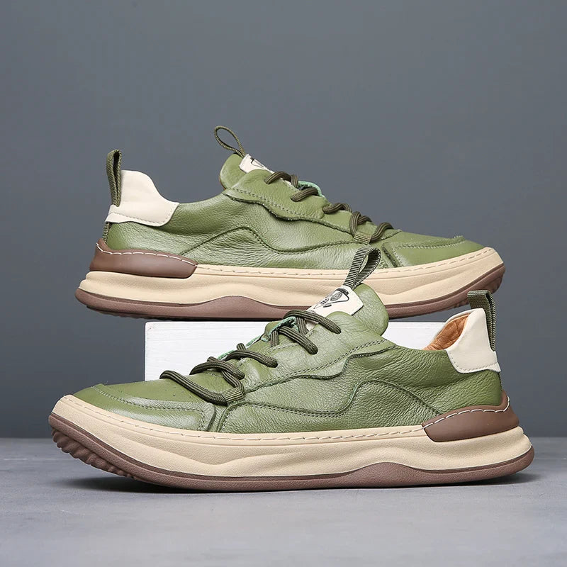 Sneakersy z prawdziwej skóry Noble Italiana