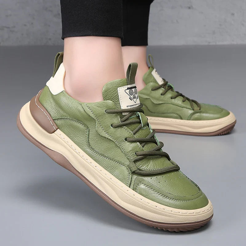 Sneakersy z prawdziwej skóry Noble Italiana