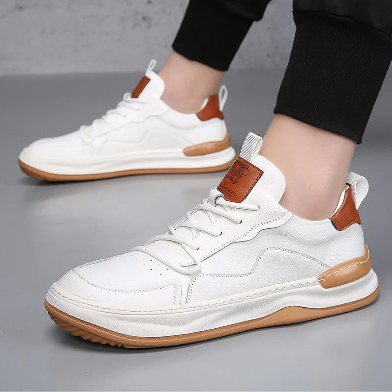 Sneakersy z prawdziwej skóry Noble Italiana