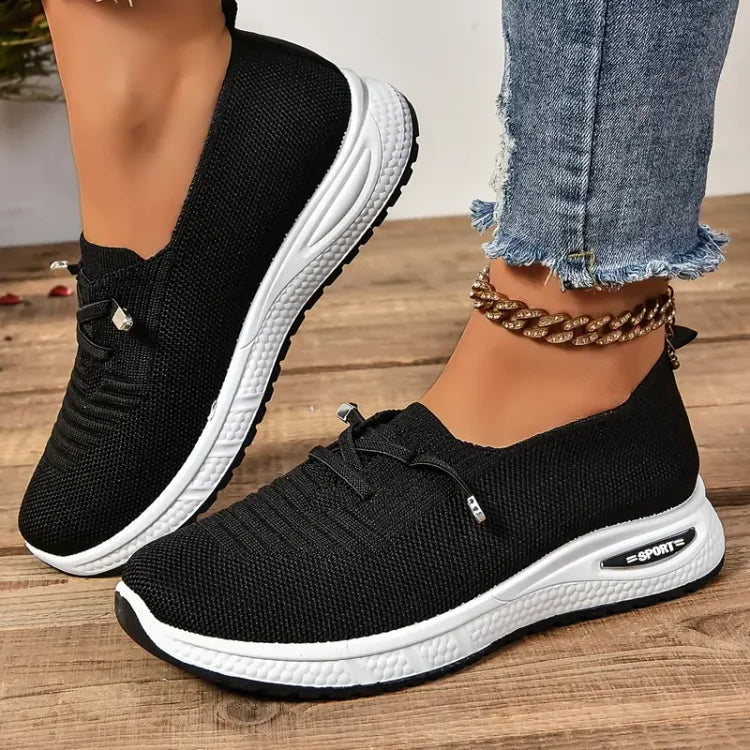OrthoComfort™ Damskie oddychające trampki wsuwane do chodzenia