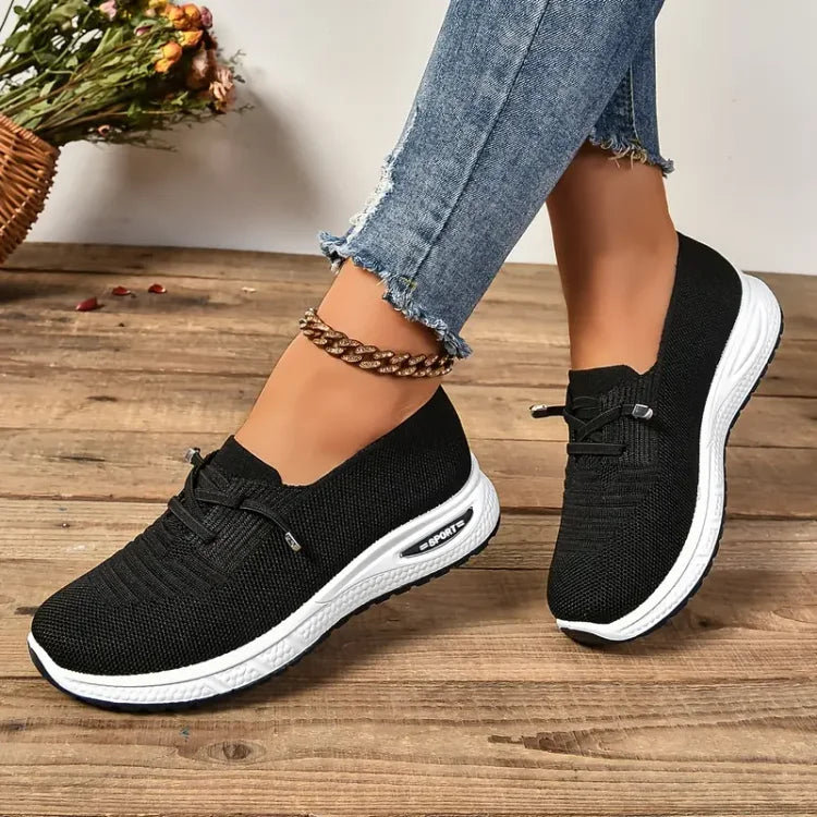OrthoComfort™ Damskie oddychające trampki wsuwane do chodzenia