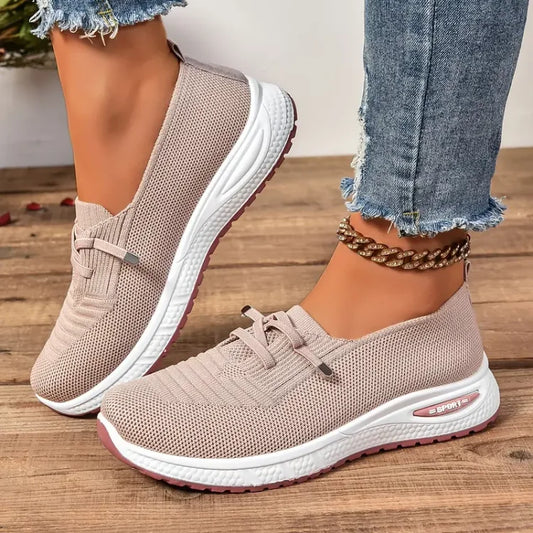 OrthoComfort™ Damskie oddychające trampki wsuwane do chodzenia